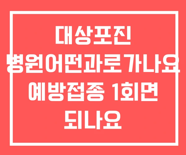 대상포진 병원어떤과로가나요 예방접종 1회면 되나요 대상포진 병원어떤과로가나요 예방접종 1회면 되나요